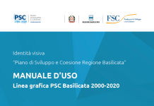 Approvato il manuale di linea grafica del PSC Basilicata